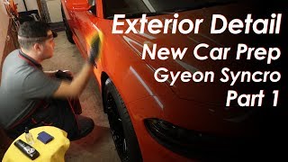 Exterior Detail // Dodge Charger Scatpack // New Car Prep // Gyeon Syncro // Part 1