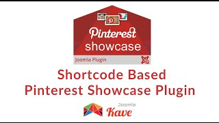 Shortcode Based Pinterest Showcase Joomla Plugin