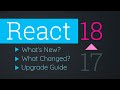 React 18 - What's New, What Changed & Upgrade Guide