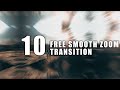 10 FREE Smooth Zoom Transition Presets For Premiere Pro