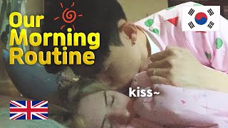 Our Morning Routine In Korea | Life In Korea | 국제커플 흔한 아침일상 [Jin and Hattie]