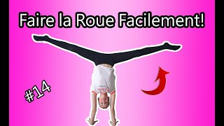 Comment faire la roue facilement!🤸‍♀️ gymnastique How to make the wheel easily! gymnastics