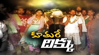 తండ్రికి అంత్యక్రియలు చేసిన కూతురు..