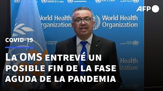 La OMS entrevé un posible fin de la fase aguda de la pandemia | AFP