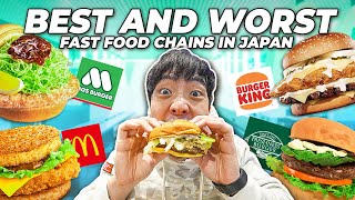 BEST TO WORST Fast Food Franchise in Japan | My HONEST Review