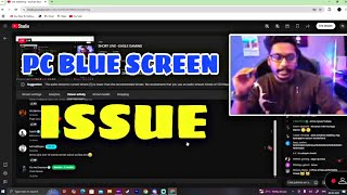 @eaglegamingop PC Blue screen issue കുറച്ചു ലൈവിൽ പറഞ്ഞപ്പോൾ #eaglegaming || Loco discord trols