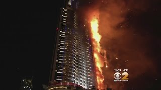 Dubai Skyscraper Fire