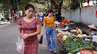 Open Fruits and Vegetables Market Near Me at Yangon Myanmar 🇲🇲