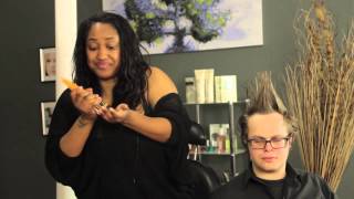 How to Style a Faux-Hawk for Men : Men's Hairstyle Tips