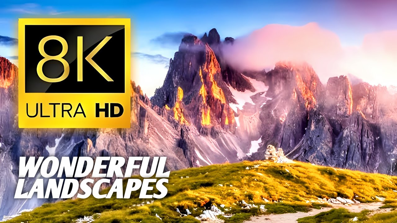 8k Ultra Hd 60 Fps Wonderful Landscape S Youtube