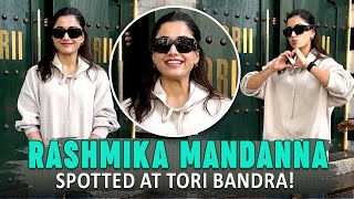 Rashmika Mandanna Spotted at Tori Bandra | Stunning Look in Latest Snaps!