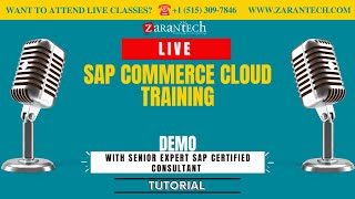 LIVE | Demo | SAP Commerce Cloud Training | ZaranTech