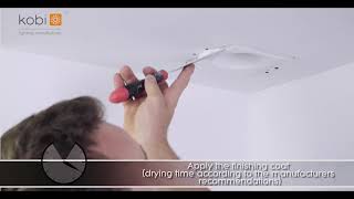 Felice - gypsum downlight installation (art of light)