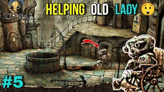 AN OLD LADY IS IN TROUBLE😲| MACHINARIUM WALKTHROUGH HINDI GAMEPLAY #5.