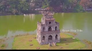 Toàn Cảnh Hồ Gươm Hà Nội flycam