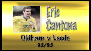 ERIC CANTONA - Oldham v Leeds, 92/93 | Retro Goal