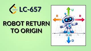 Robot Return to Origin | Leetcode 657 | Java Hindi