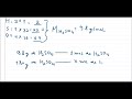 Calcular os números de mols existentes em 180g de H2SO4