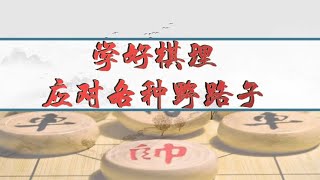 中国象棋： 学好棋理，应对各种野路子。