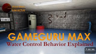 GameGuru Max Tutorial - Water Control Behavior Explained