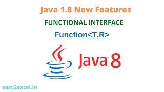 Java 1.8 New Features | Predefined Functional Interfaces | Function | function interface in Java 8