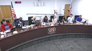 November 18th, 2025 SUSD Board Meeting at 4:00 pm