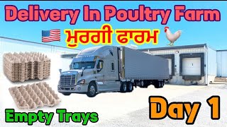 CANADA 🇨🇦 To USA 🇺🇸 Very Big Poultry Farm,Trucking Vlog (Nitu Binder Waris) Travel Food Lifestyle