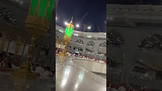 Praying in Hijr Ismail (Hateem) 🕋