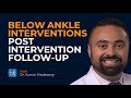 Below Ankle Post Intervention Follow Up | BackTable Clips