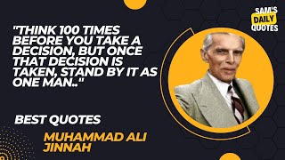 Success and Achievement: 50 Quotes to Help You Reach Your Goals | Muhammad Ali Jinnah