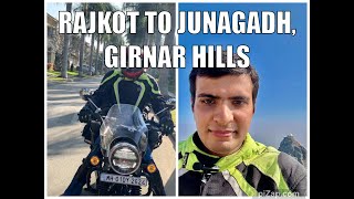 Day 2 Part 1/Gujarat Trip/Rajkot to Junagadh, Girnar Hills #break #rider #motorcyclist #holiday