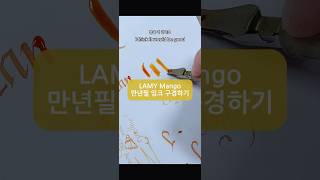 LAMY Mango Ink 라미 망고 만년필 잉크 구경하기 #ink