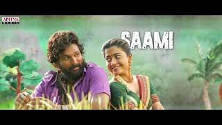 pushpa 3rd single saami saami song promo 🥰🥰