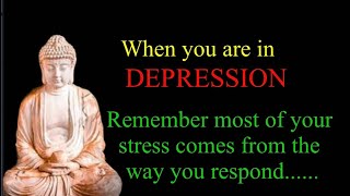 Inspirational Buddha Quotes for overcoming depression | English Quotes
