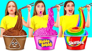 Rich vs Broke vs Giga Rich Food Challenge | Funny Situations by TeamTeen Challenge