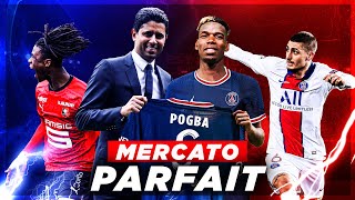 Le MERCATO PARFAIT du PSG : le milieu de terrain