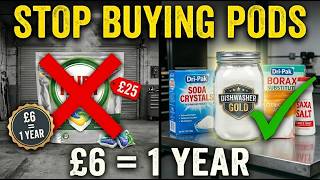 Stop Buying Dishwasher Pods — This UK $0 Recipe Lasts a Year! (FOR UK ONLY)