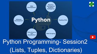 Python Programming- Session2 (Lists, Tuples, Dictionaries)
