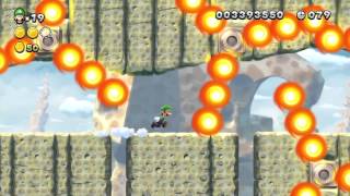 New Super Luigi U (Wii U) - Superstar Road-6 Walkthrough (1-Player)
