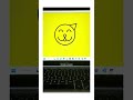 Draw Cat Using Python Turtle || Python turtle || #shorts