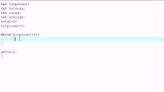 C Programming Tutorial 6 While Loops
