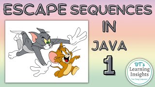 Escape Sequences in Java-1 #dtslearninginsights #javaprogramming