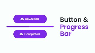 Download Button with Progress Bar in HTML CSS and JavaScript