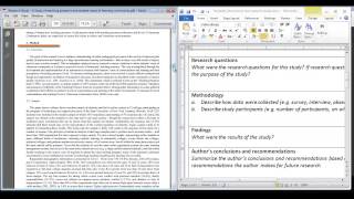 Deconstruct a research study2