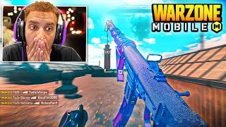 Reacting to NEW WARZONE 2 MOBILE GAMEPLAY!