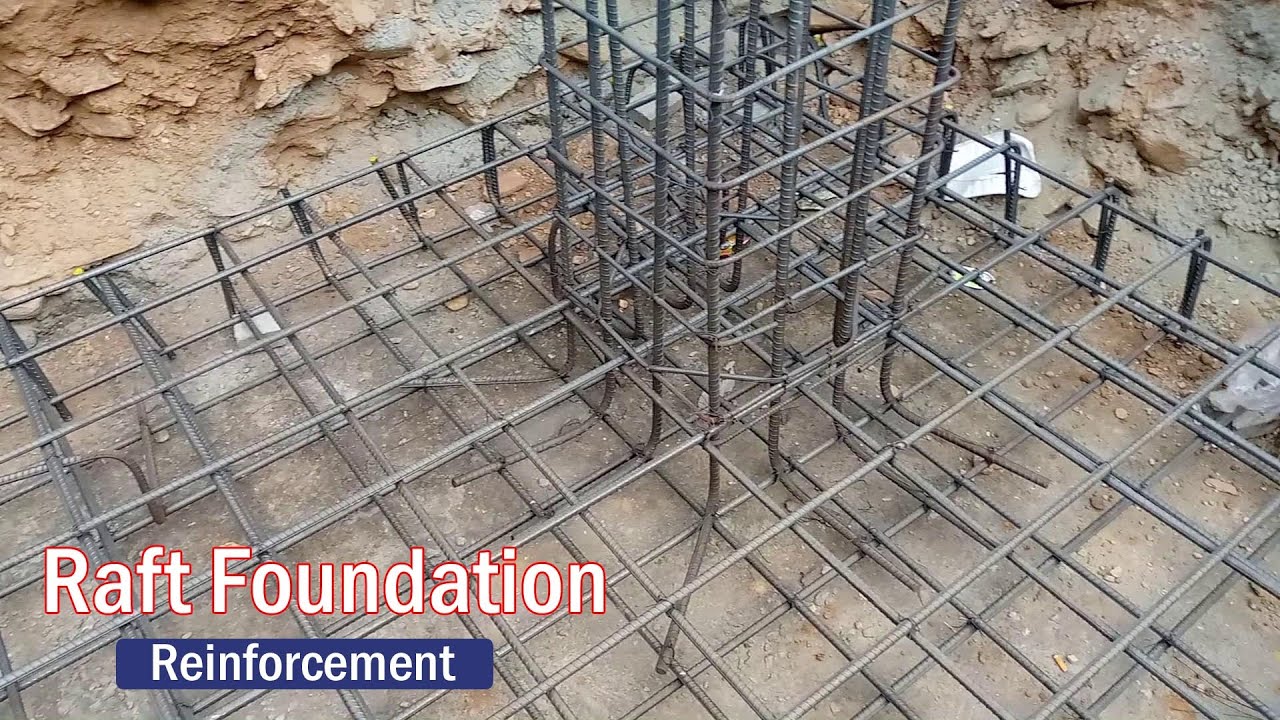 Raft Foundation Detail Reinforcement Raft Foundations Foundations