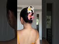 trying the viral flower claw clip hairstyle 🌸🎀💅 beachhair summerhairstyle