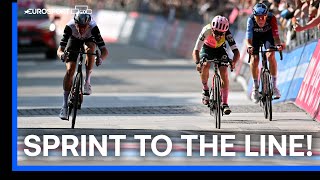 Thrilling 3-Way Sprint To The Finish! | Stage 15 Of The Giro d'Italia | Eurosport