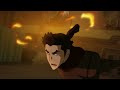 korra vs. amon 🩸 final battle the legend of korra