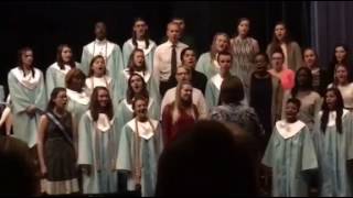 UPHS Chorus - NHS Senior Cording Ceremony